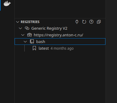 Работа с мульти-реджестри в VSCODE