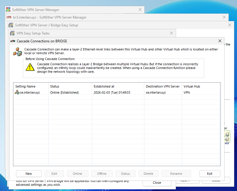 Проверяем, что соединение установлено.