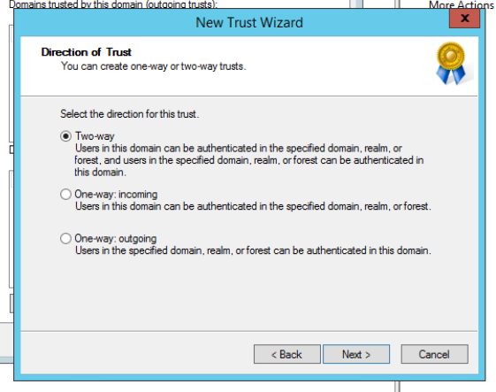 Направление доверия