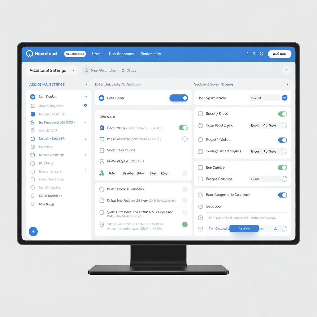 Дополнительные настройки Next Cloud
